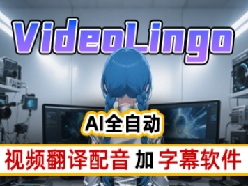 视频翻译搬运神器videolingo